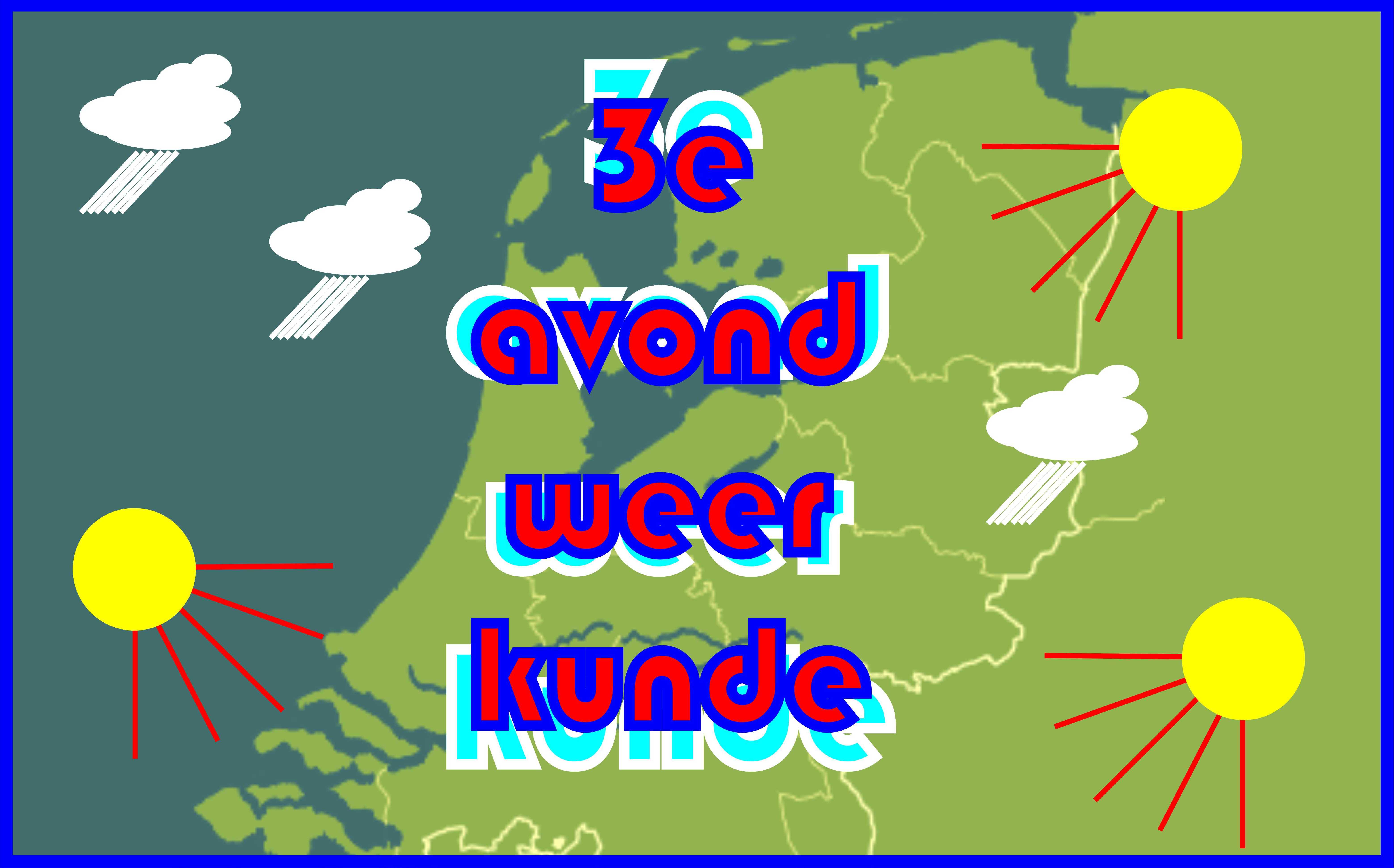 Sfeerbeeld bij 3e en laatste cursusavond weerkunde