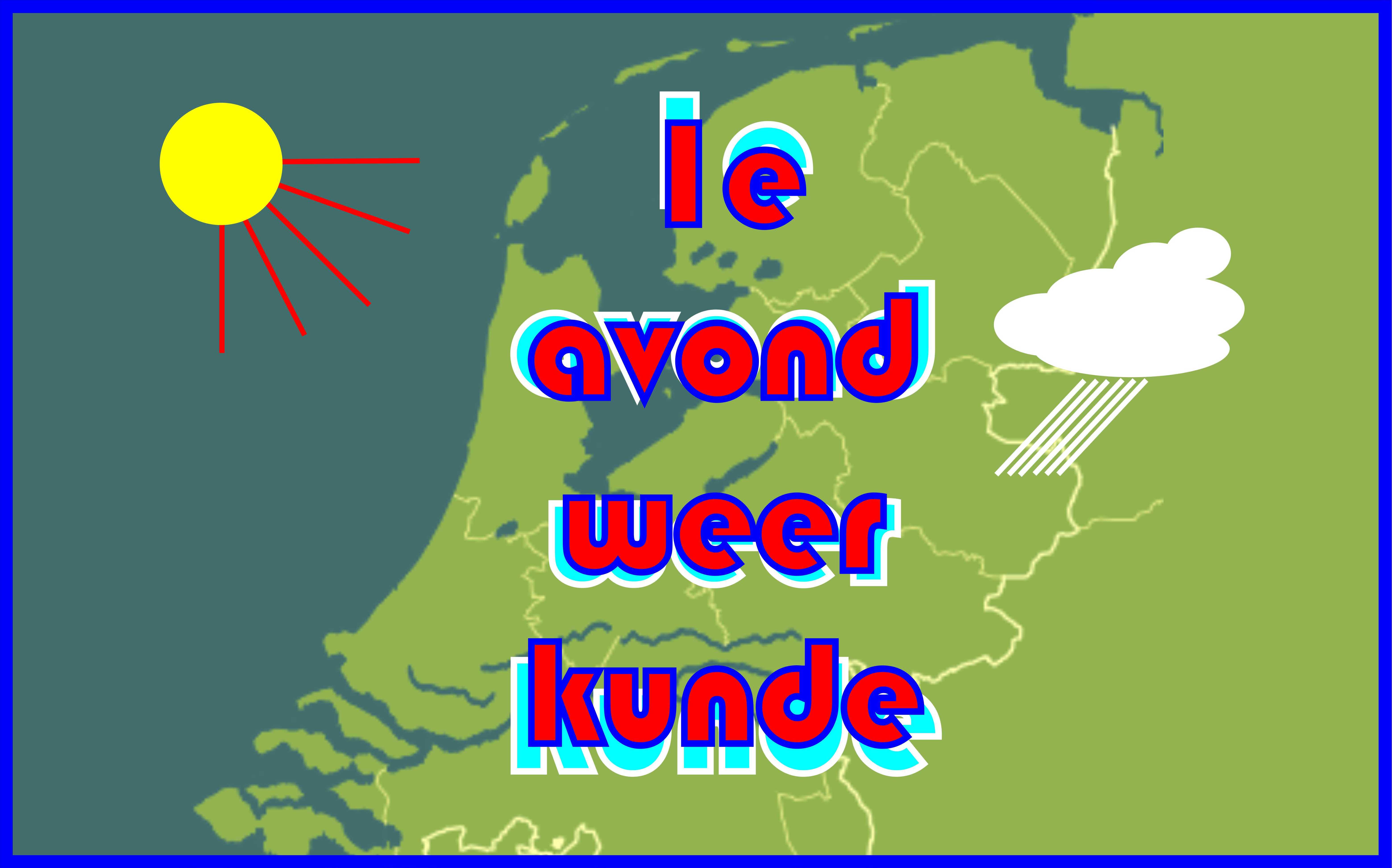 Sfeerbeeld bij 1e cursusavond weerkunde